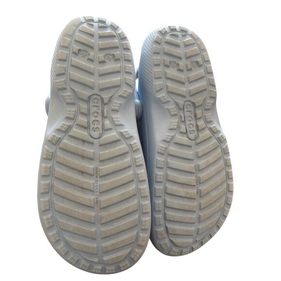 Crocs Classic Lined Clogs For Women & Men - Light Blue - Comfortable & Warm - wo - Picture 2 of 9